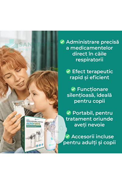 Sanatate Forte AEROFORTE Portable Nebulizer