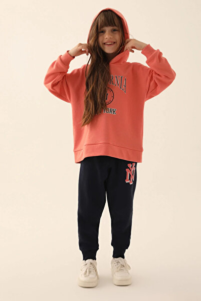 Rolypoly Σετ ροζ αθλητικής φόρμας για κορίτσι