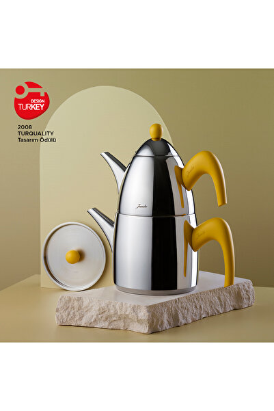Jumbo 6500 Yellow Teapot