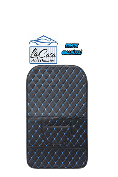 la casa منظم مقعد السيارة من لاكاسا، منظم داخل السيارة، منظم المقعد، واقي (قط...