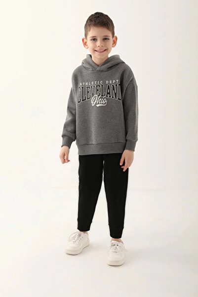 Rolypoly Boy's tracksuit set - antra melange