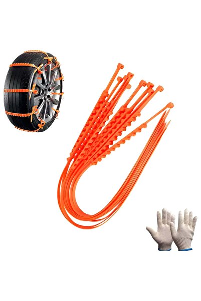 FUGO Benzi Antiderapante Auto pentru Anvelope – Tracțiune maximă pe Zăpadă, Gheață și Noroi