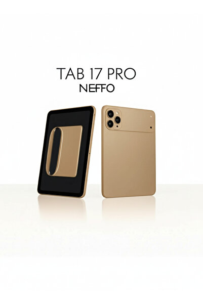 NEFFO 17 Pro Max Tablet |10.1” FHD Ekran, 8000 mAh Batarya + Klavye + Mause + Kalem