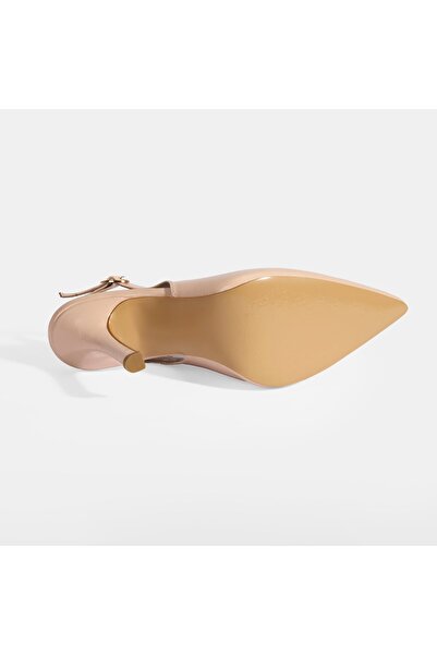 Desa Women's Powder Patent Leather Heeled Shoes