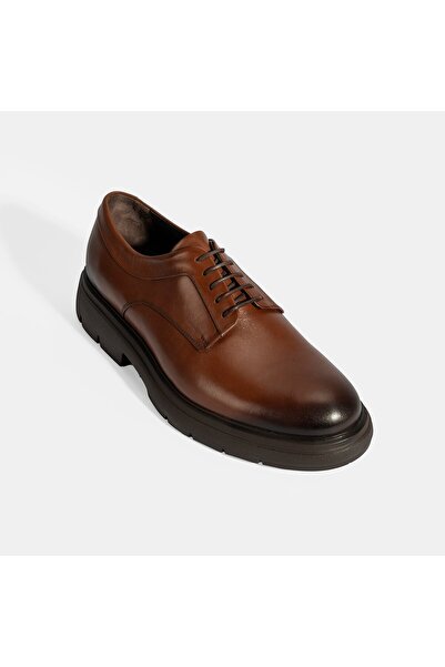 Desa Ανδρικά κλασικά δερμάτινα παπούτσια με κορδόνια