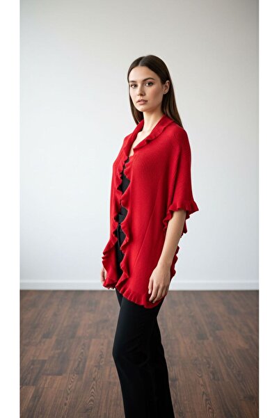 Gönülden Tasarım 170x35 см Жіночий шарф з візерунком з бавовни - з фірфірними...