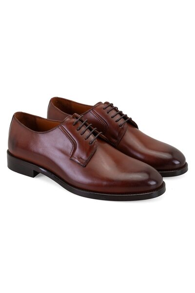 Desa Brennen Tan Men's Leather Classic Shoes