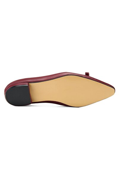 Desa Ashleya Red Women's Leather Ballerinas