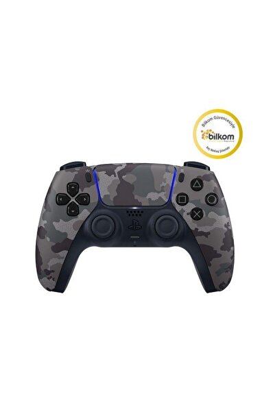 Sony PS5 DualSense Wireless Controller Grey Camo Bilkom Garantili