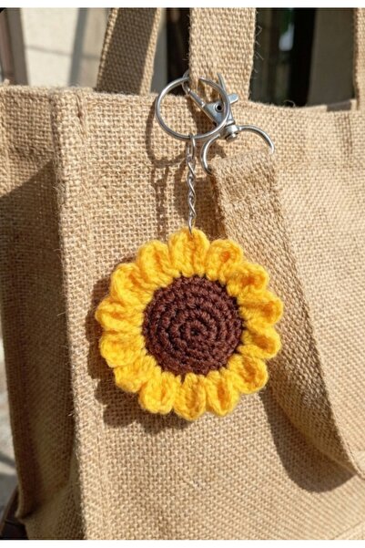 ADeN Accessories & Punch El Örgüsü Amigurumi Ayçiçeği Anahtarlık – Hediye ve ...