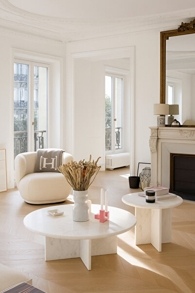 Marbera Atelier Serenity Mermer Orta Sehpa