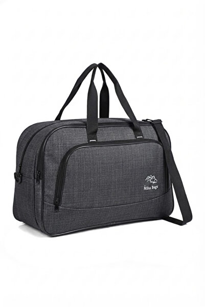 Fiyaka Nil-01 Unısex Havlu Kumaş Hostes Valiz Seyahat Tatil Spor Hastane Çok Gözlü El Ve Omuz Çantası Kabin