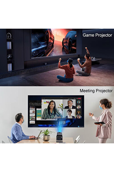 OEM Portable projector with game console, 19,000 games, 6000 lm, Android 11, 4K support