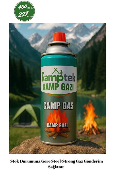 kampteknolojısı Kamp Teknolojisi Bütan Propan Gaz Kartuşu Strong / Steel 400 ...