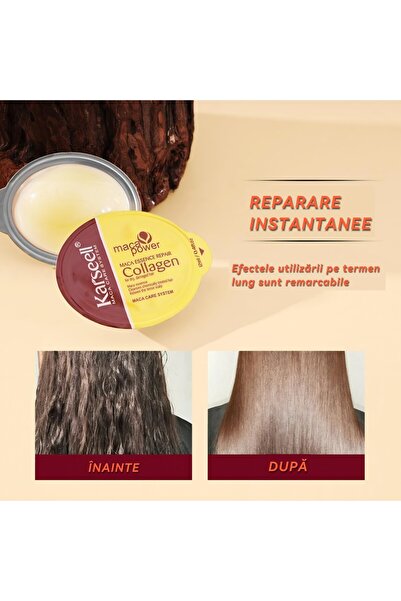 Karseell Maca Essence Repair Collagen 12ml x 8 - Professional Hair Repair Treatment Set
