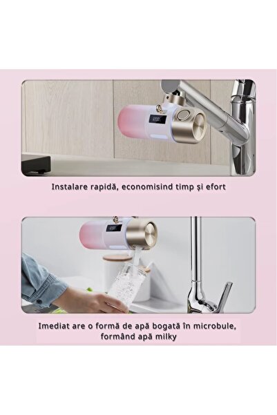 OEM Filtru de apa pentru robinet - Purificator de Apa pentru Ingrijirea pielii, filtru din fibra de carb