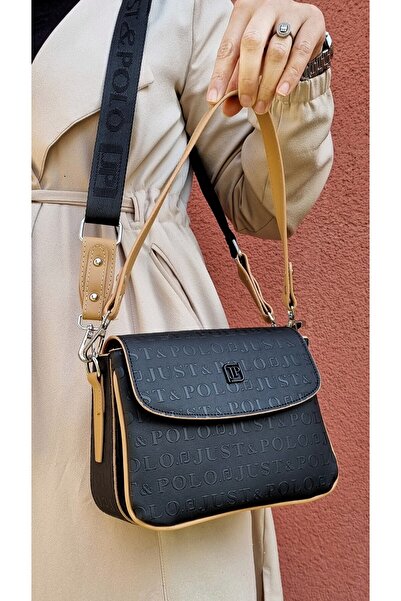 Just Polo Justpolo Women's Black Cover Shoulder Bag