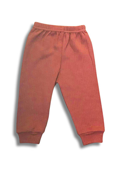 YusGos Yusufcuk Printed Volanlı Kol Monthly Baby Girl Set Brown 9 - 12 Months