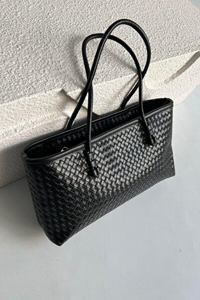 Mckanzie Geantă tip caiac cu model tricotat