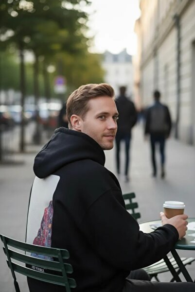 Saw Urbanity Αόρατα τραύματα - ΟΧΙ ΟΛΑ ΤΑ ΤΡΑΥΜΑΤΑ ΕΙΝΑΙ ΟΡΑΤΑ με τύπωμα oversized Hoodie - 100% βαμβάκι - Μαύρο