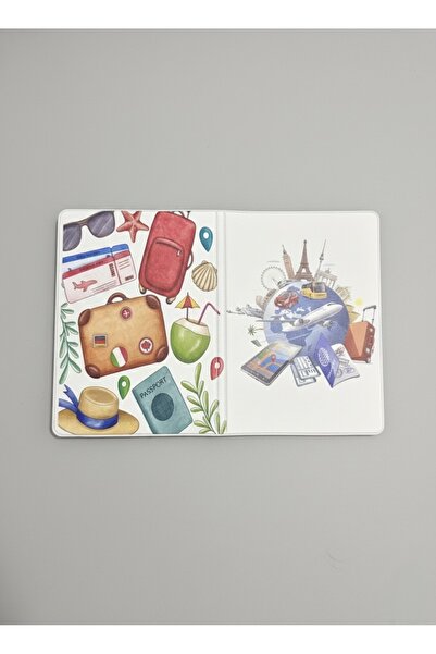 Gempo Patterned Passport Cover – Cute Design, Waterproof Pvc Protective Case