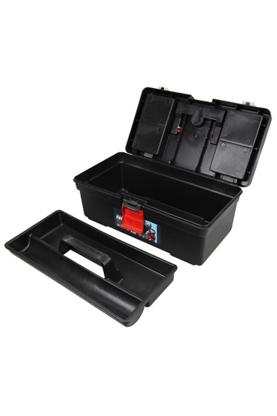 OEM Plastic Tool Box 12u00b4u00b4 - Box length 315 mm Box width 170 mm Box he...