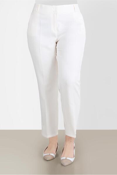 Alvina بنطلون كريب كلاسيكي 70355