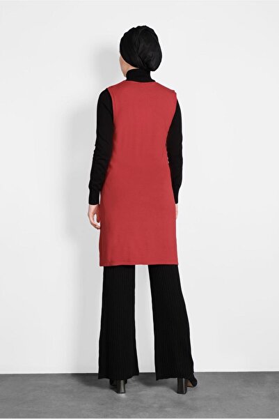 Alvina V-Neck Knitting Sueveter 40071