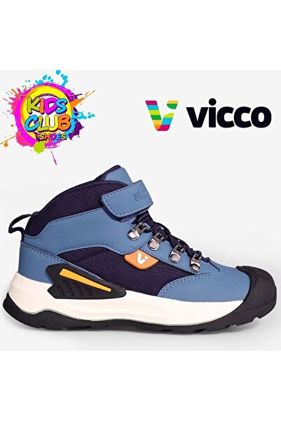 Vicco Stone Ортопедична гумова підошва Ортопедичні дитячі черевики СИНІЙ