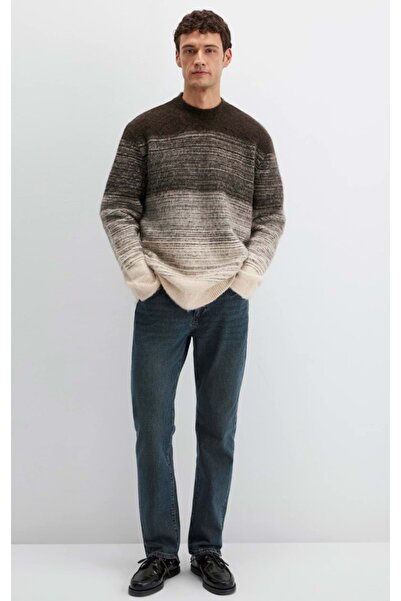 Mavi M0710381-70251 Мъжка блуза с велосипедна яка КАФЯВА