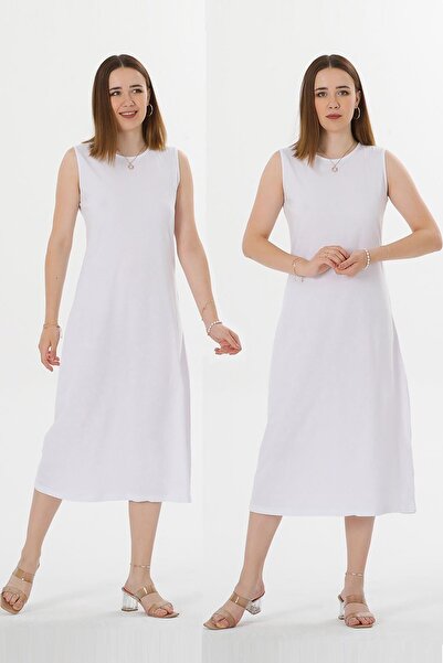 ESPİNA Căptușeală rochie fără mâneci pentru femei - Lenjerie de corp - Set de 2