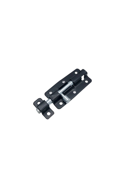 Decorative Black Mavzer Slider No: 3 Steel - Behind Door Window Cabinet Door Drawer Slider Lock