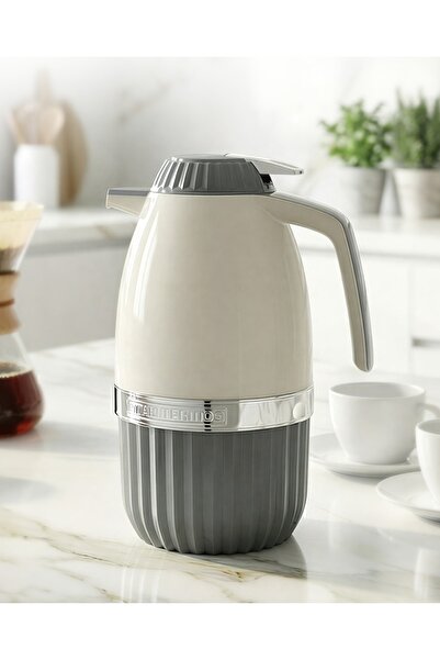 ATA HOME 2 Liter Luxury Glass Thermos Keeps Hot for 12 Hours & Cold for 24 Hours Camping and Picnic Thermos