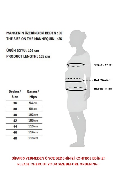 KATLİN MATERNİTY WEAR Kismama sötétkék szövetnadrág, állítható derékkal, dupla szövetből