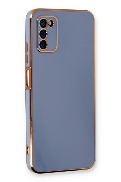 NewFace حافظة RDBYDN متوافقة مع هاتف Galaxy A03S من السيليكون (134245) - أزرق