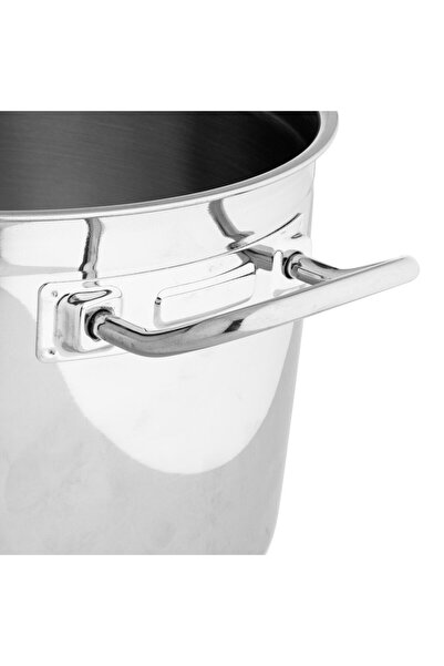 Sofram Atlas Turkish Steel Cooking Pot with Glass Lid, 16cm