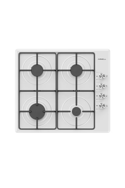 Arnell Gaz Emniyetli Gazmer + (Ce) Belgeli Üstten Düğmeli Otomatik Çakmaklı Doğalgazlı Set Üstü Ocak