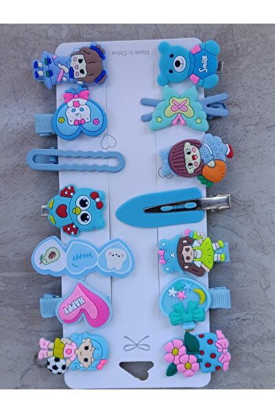 ELAS HOME Set de cleme pentru bebeluși și copii, cu cataramă, 14 bucăți