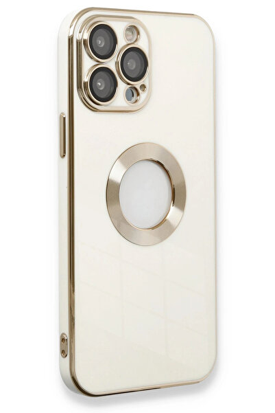 NewFace حافظة آيفون 13 برو ماكس من RDBYDN مصنوعة من السيليكون (180043) - أبيض