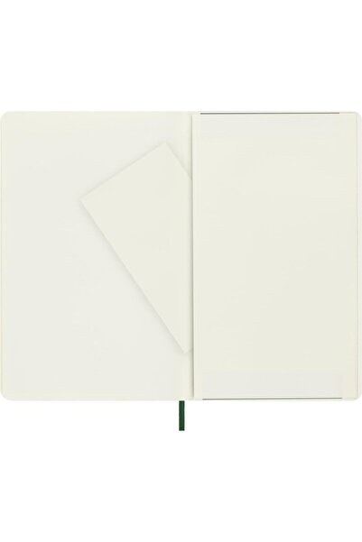 Moleskine Unlined Myrtle Green Notebook L Size Soft Cover