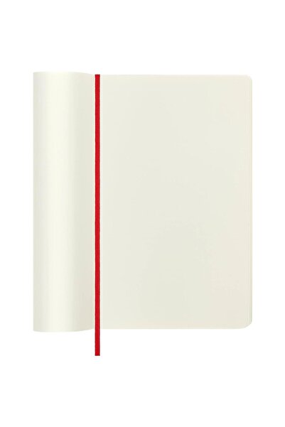 Moleskine Soft Cover 13X21 Red Notebook (Unlined)