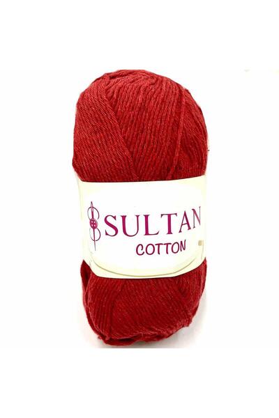 orhanucuzluk (5 Τεμάχια) Νο:25 Κόκκινο Σουλτάνο Βαμβακερό Κλωστή Αμιγκουρόμι