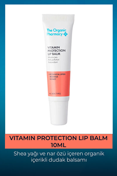 The Organic Pharmacy Vitamin Protection Lip Balm - Nemlendirici Dudak Balsamı 10ml