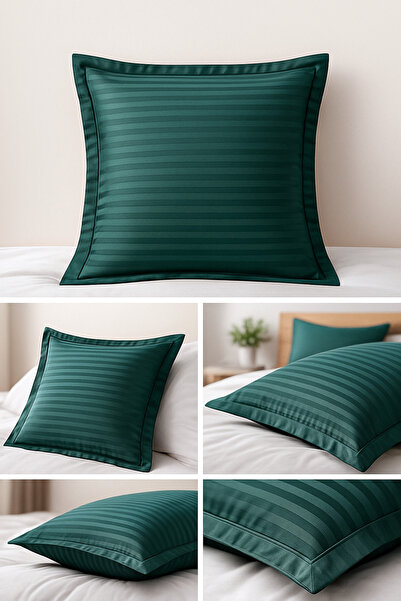 SELLER HOME Față de Pernă Damasc 40×40 cm – 100% Bumbac