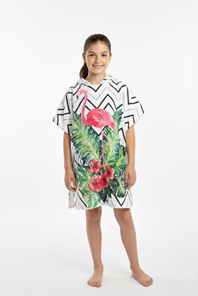 MoveBeach منشفة الشاطئ بونشو للأطفال من 8 إلى 12 سنة