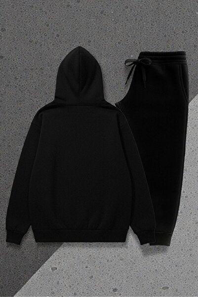 uyguntarz Σετ φόρμας Μαύρη Saturn