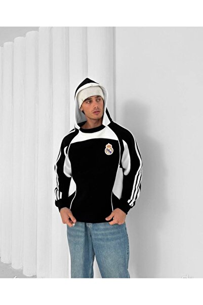 KUN SPORTSWEAR ΦΟΥΤΕΡ ΜΕ ΡΕΤΡΟ ΣΧΕΔΙΟ ΥΠΕΡΜΕΓΑΛΟ ΜΕΓΕΘΟΣ ΟΝΟΜΑΤΕΠΩΝΥΜΟ