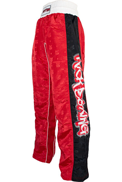 Top Ten Pantaloni de kickboxing „Graffiti”, Top Ten, roșii, L