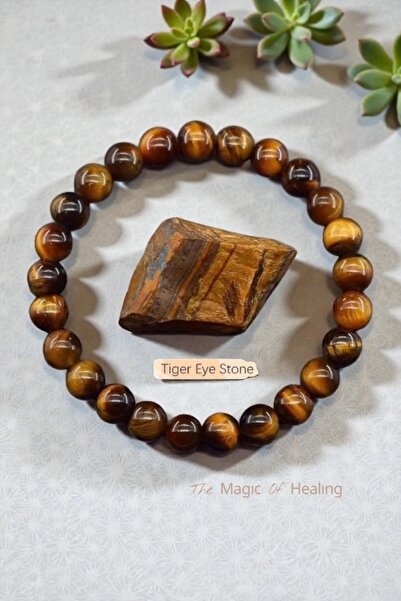 The Magıc of Healıng Natural Caplangöz Stone Bracelet & Raw Piece