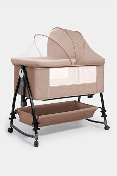 HOURS سرير أطفال قابل للطي، سرير أطفال حديثي الولادة قابل للطي، سرير أطفال مع...